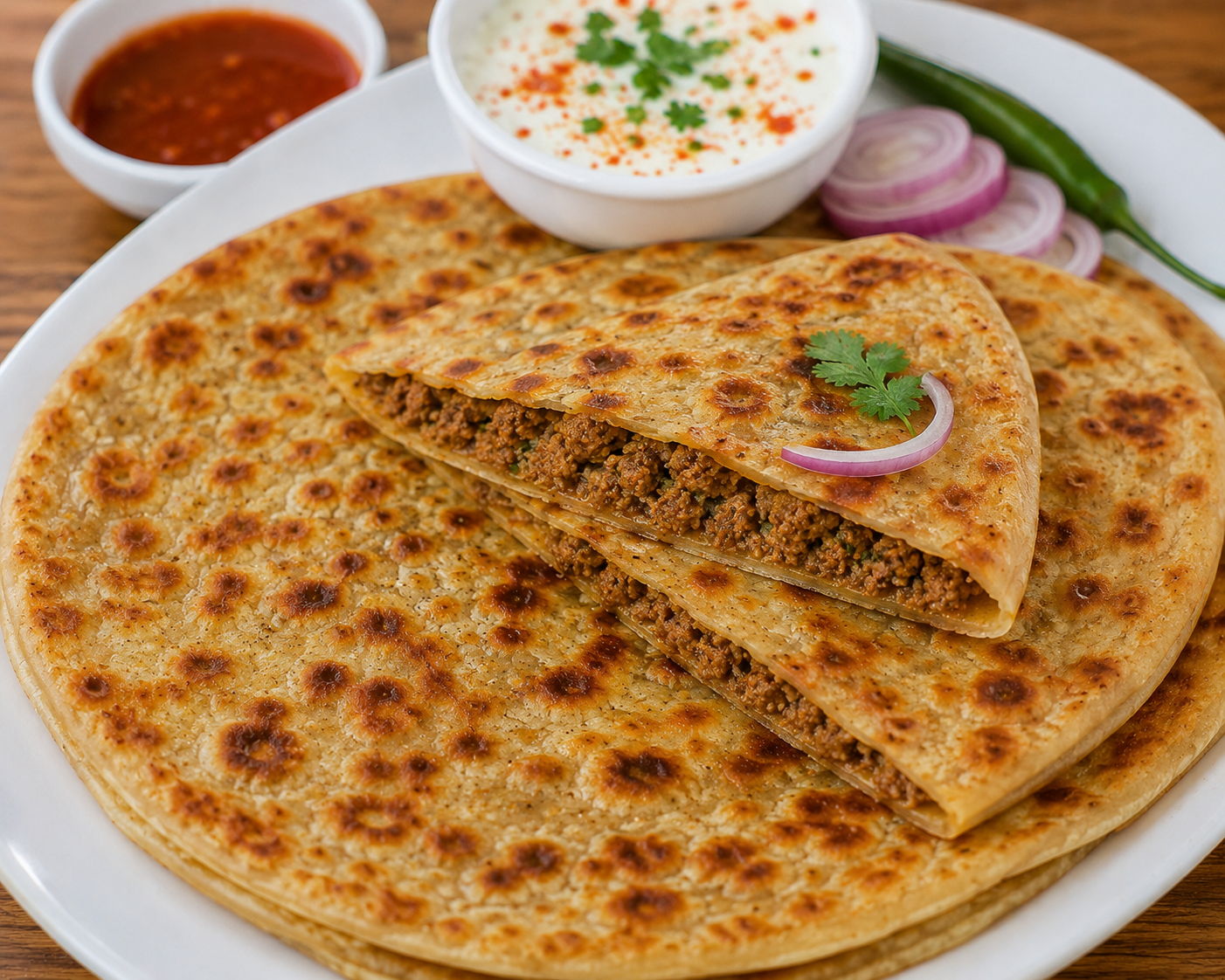 Keema Paratha