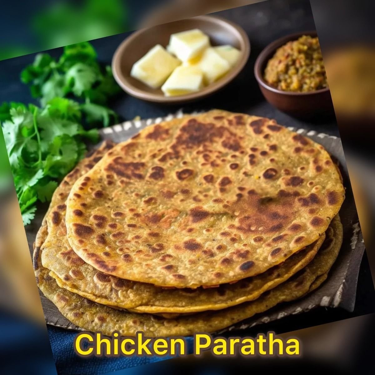 Chicken Paratha